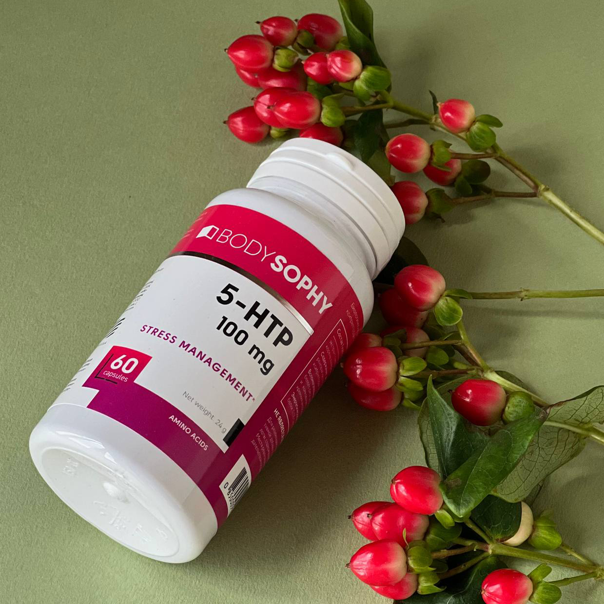 5-HTP, 100 мг, 60 капсул