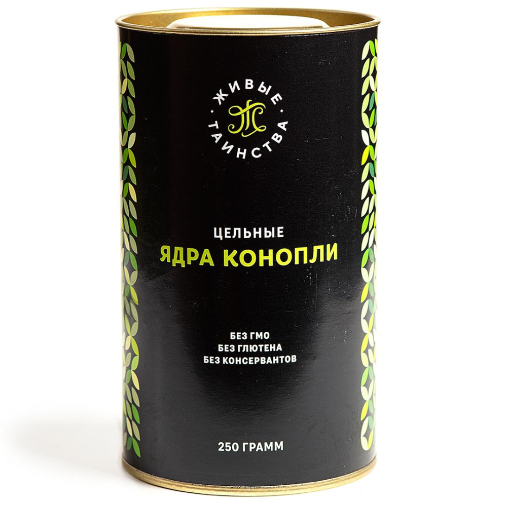 Цельные ядра конопли, 250 г