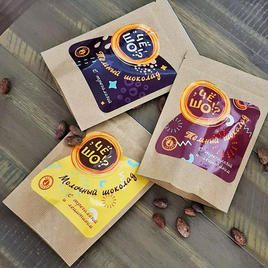 Шоколад ЧЁ ШО молочный, с трегалозой и лецитином, 100 г