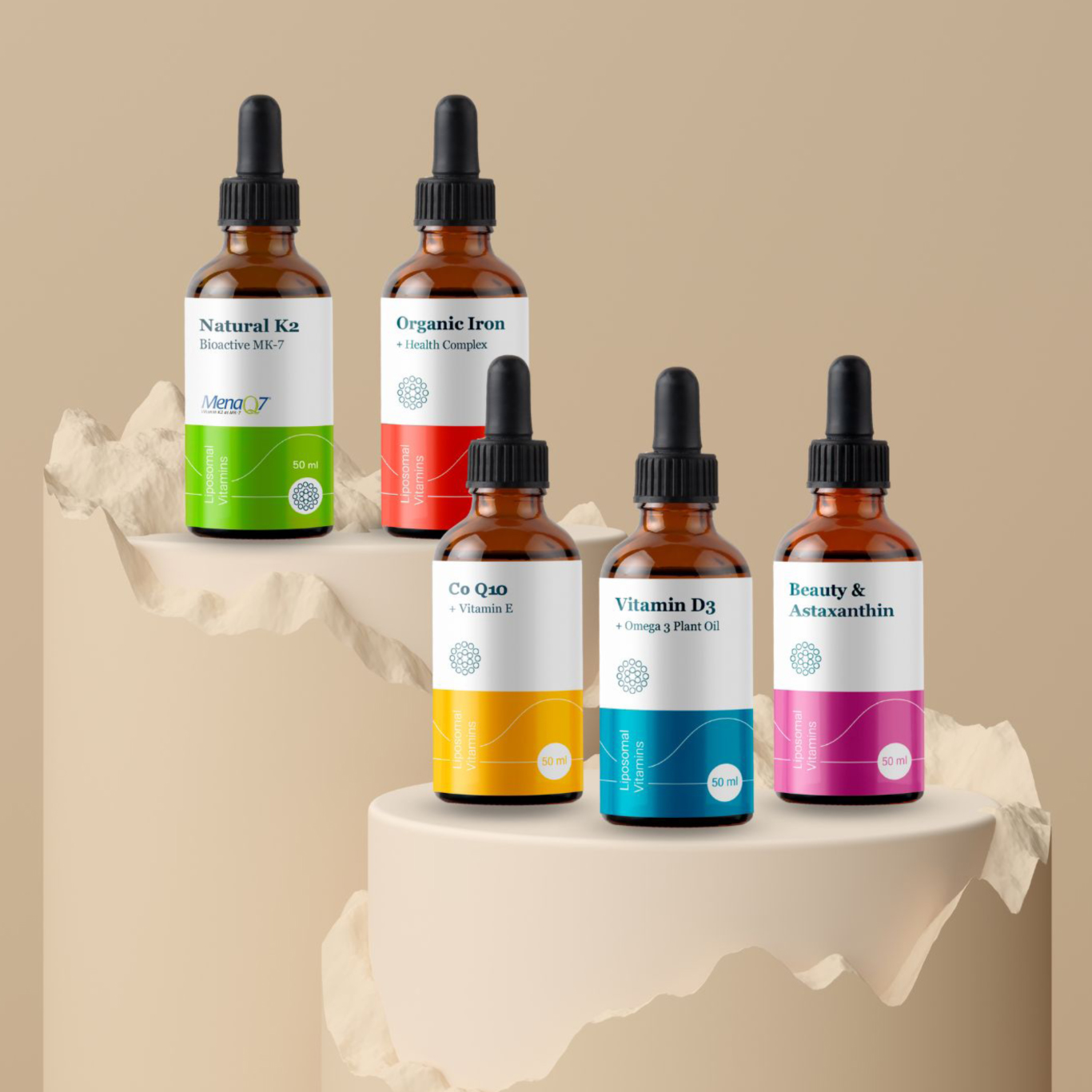 Комплекс Organic Iron + Health Complex, Liposomal Vitamins, 50 мл