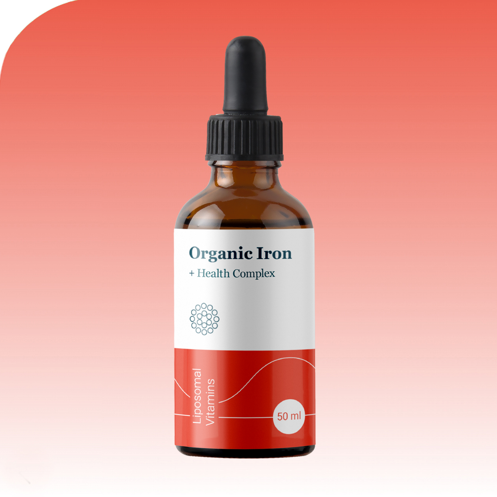 Комплекс Organic Iron + Health Complex, Liposomal Vitamins, 50 мл