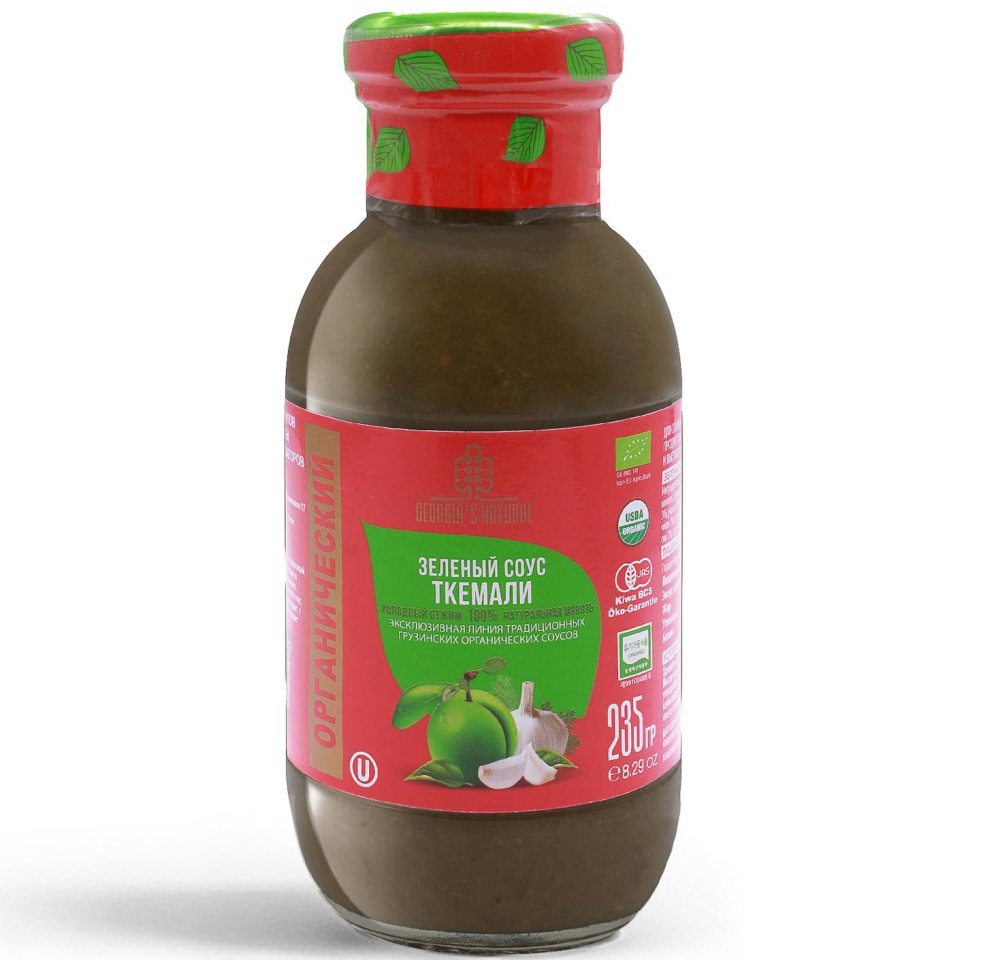 Зеленый соус ткемали «Georgia's Natural», 235 г