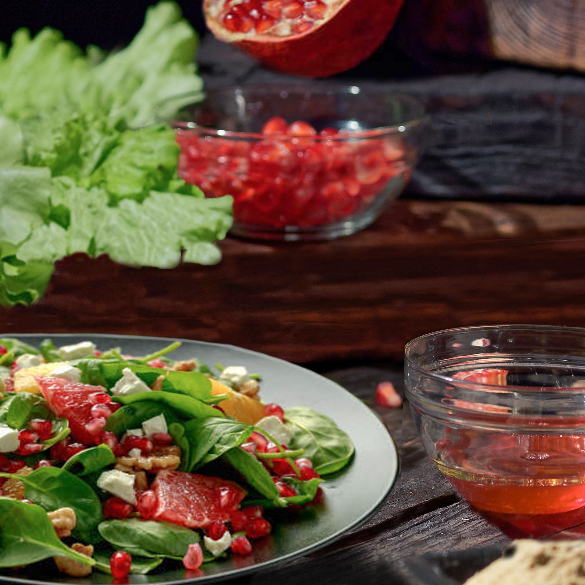 Гранатовый органический нефильтрованный уксус, Ecoce, 500 мл