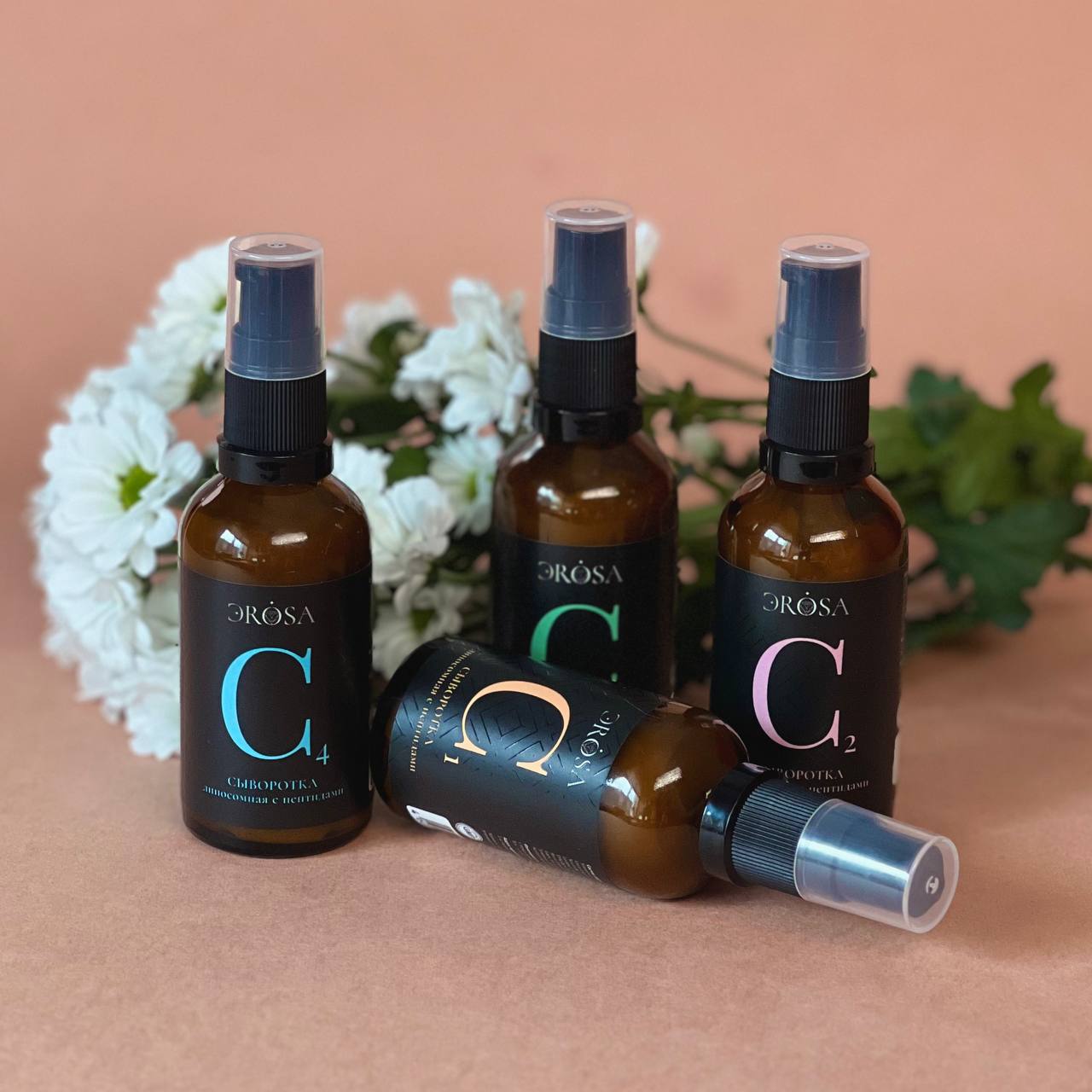 Сыворотка липосомная с пептидами С1, ЭROSA, 50 мл