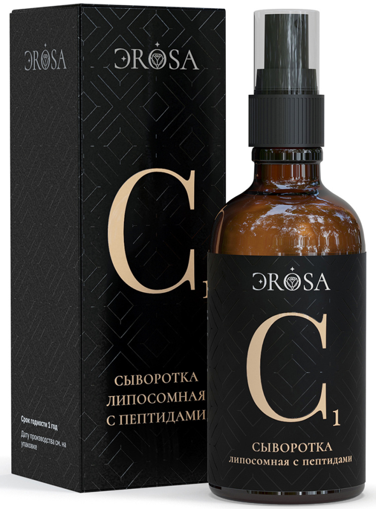 Сыворотка липосомная с пептидами С1, ЭROSA, 50 мл