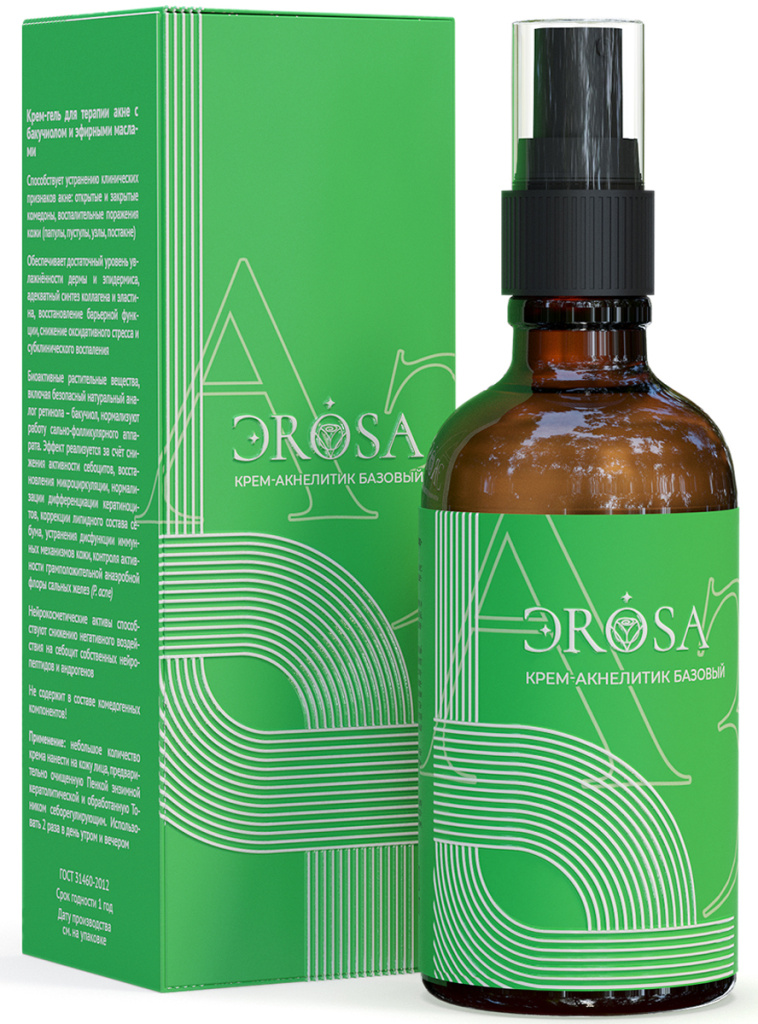 Крем-акнелитик Базовый, ЭROSA, 50 мл