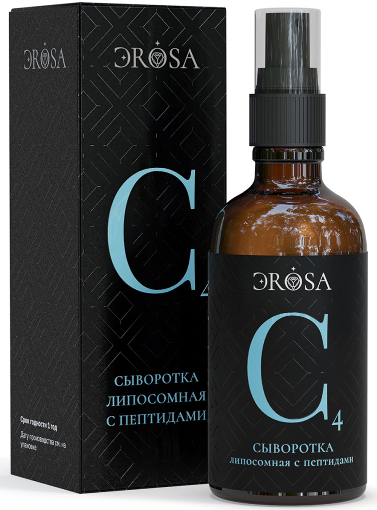 Сыворотка липосомная с пептидами С4, ЭROSA, 50 мл
