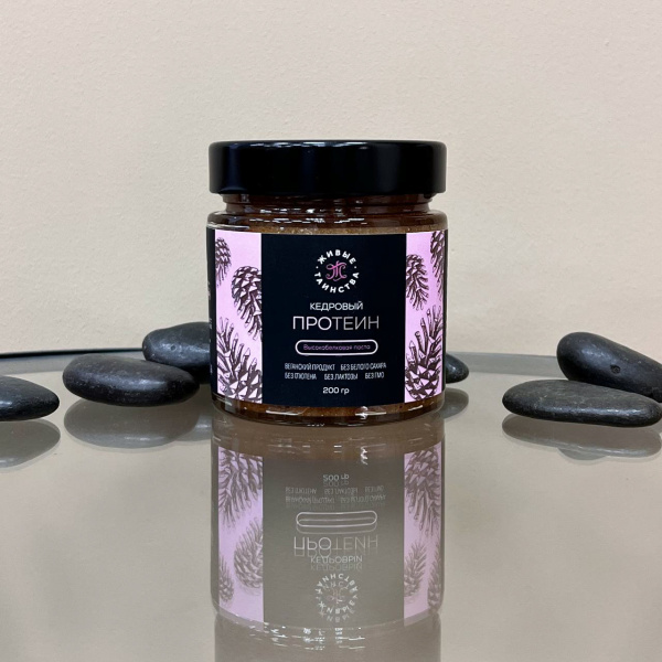 Высокобелковая паста «Кедровый протеин», 200 г
