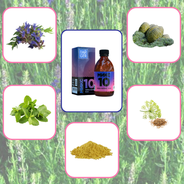 Микс 10 ТАЙGER, 250 мл