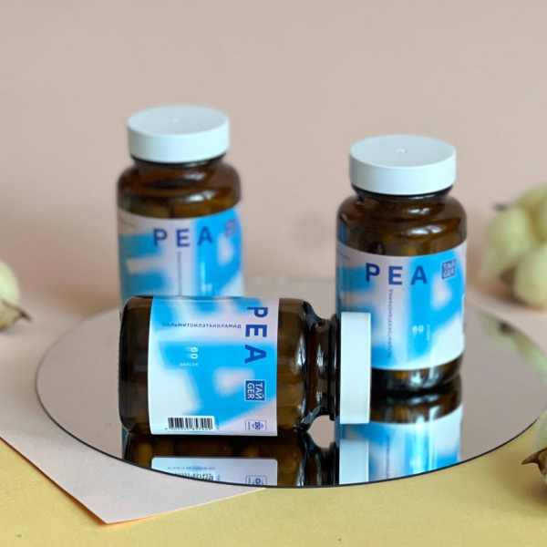 Пальмитоилэтаноламид PEA ТАЙGER, 300 мг, 60 капсул