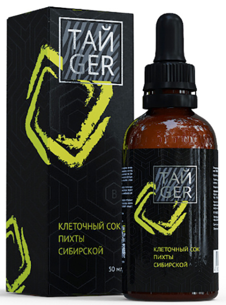 Клеточный сок пихты ТАЙGER, 50 мл