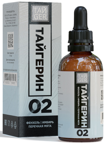 Тайгерин 02 ТАЙGER, 50 мл